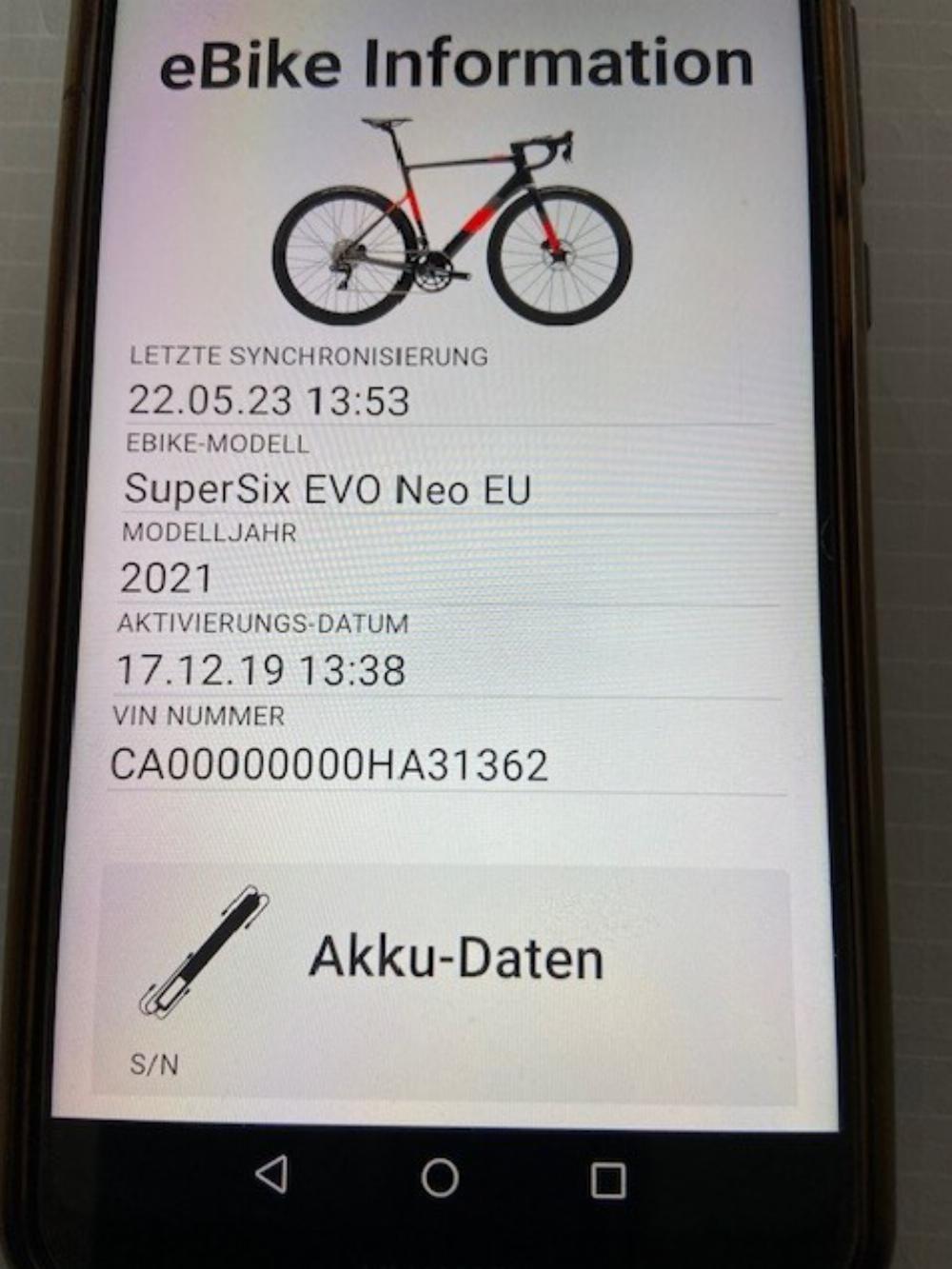Fahrrad verkaufen CANNONDALE SUPERSIX EVO NEO 2 Ankauf